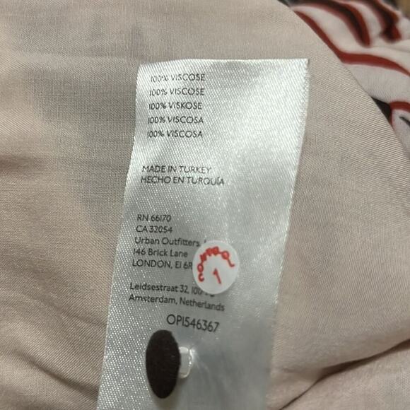 ANTHROPOLOGIE NWT TIERED MAXI BOHO DRESS SIZE L, 2X - Picture 8 of 9